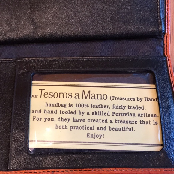 Leather Embossed Wallet - Picture 5 of 9